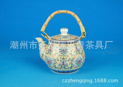 热销 厂家直销-陶瓷茶壶-黄交藤(精美陶瓷茶壶) - 热销 厂家直销-陶瓷茶壶-黄交藤(精美陶瓷茶壶)厂家 - 热销 厂家直销-陶瓷茶壶-黄交藤(精美陶瓷茶壶)价格 - 潮州市开发区正青茶具厂 - 